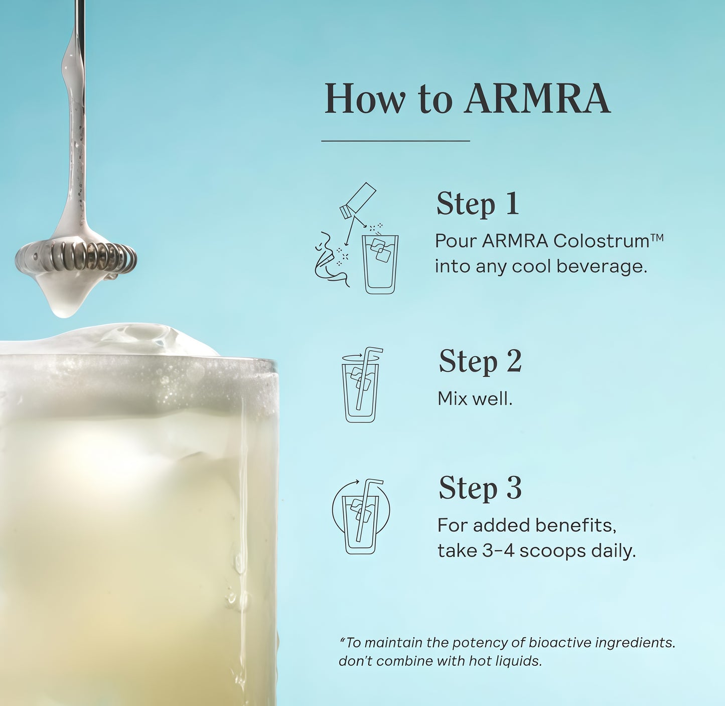 ARMRA ColostrumPowder IUnflavored| GutHealth & Bloating ISkin &Hair limmunity I Keto,Gluten & Fat-Free l120Servings